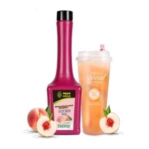 自然尚品水蜜桃乳酸菌1kg水蜜桃乳酸菌浓缩饮料浓浆冲饮奶茶原料啡唛品