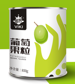 葡萄果粒罐頭