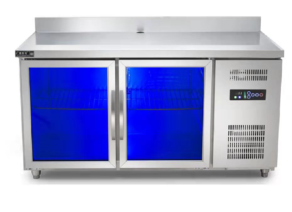 豪华型蓝光工作台冰箱