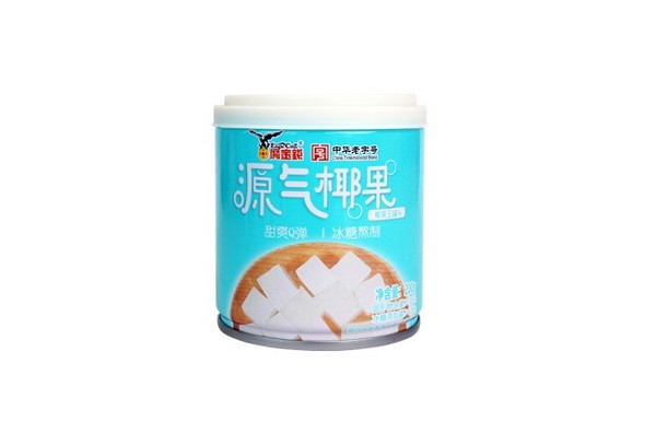 广州鹰金钱食品集团有限公司  源气椰果罐头