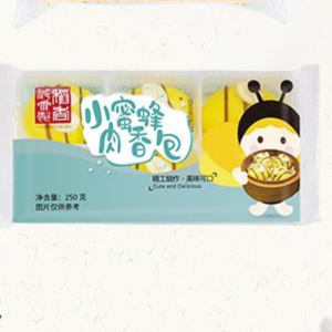 小蜜蜂形肉香包
