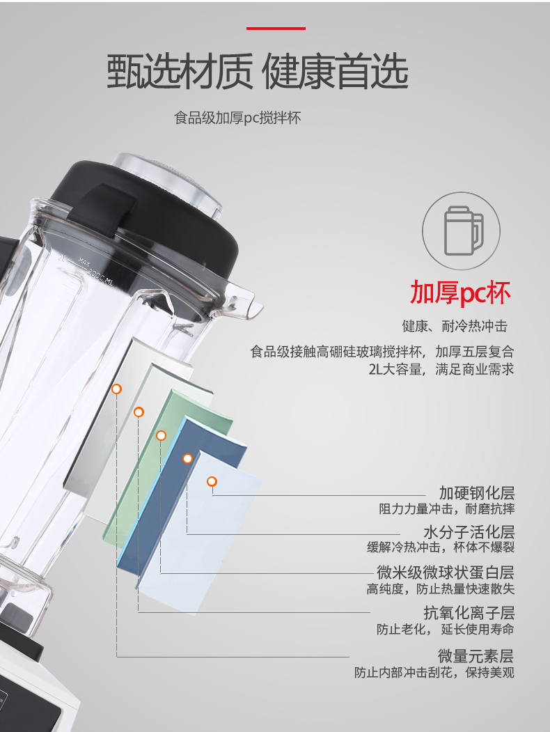 沙冰料理搅拌机-Q1