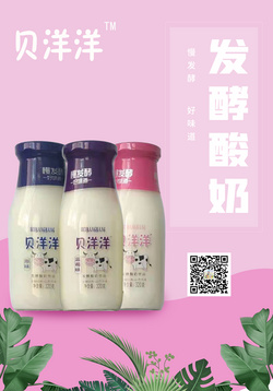 “貝洋洋”發(fā)酵酸奶飲品