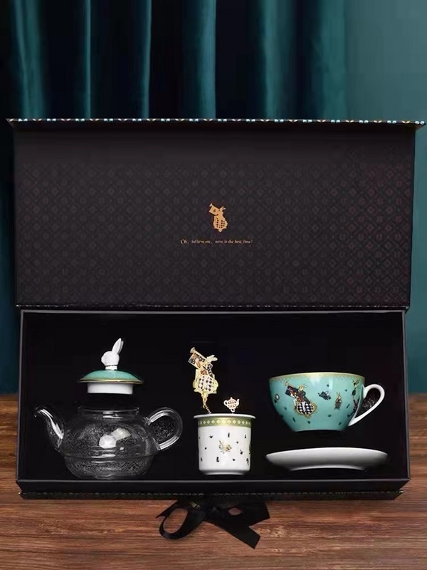 杭州可果品牌管理公司 國王后花園 玻璃茶具禮盒