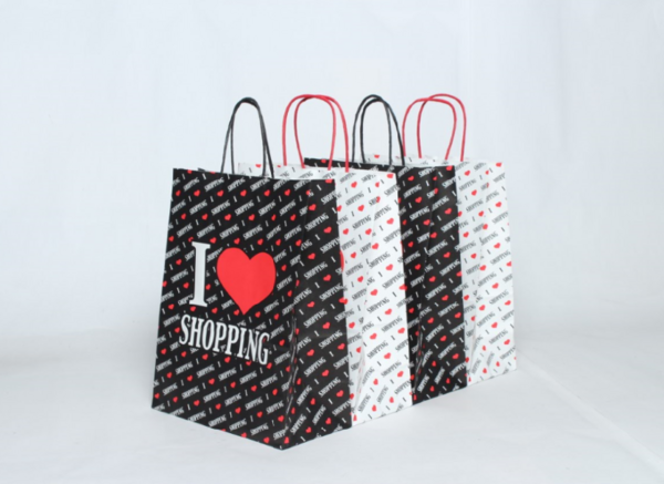 爱心纸袋