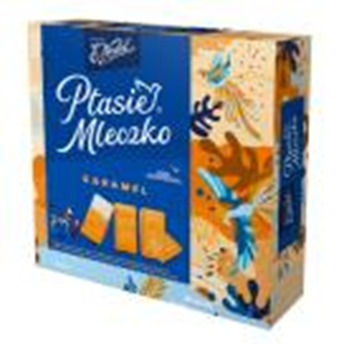 焦糖白巧克力涂层原味棉花糖