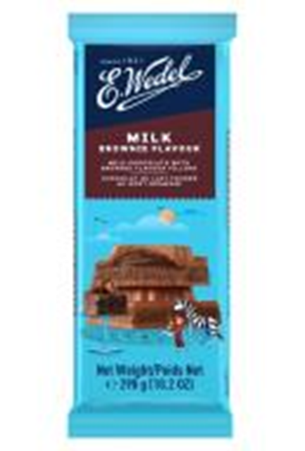 布朗尼风味夹心牛奶巧克力制品