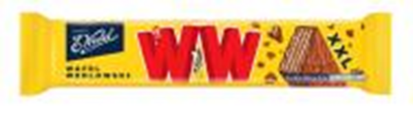 WW黑巧克力涂层花生酱夹心威化饼干