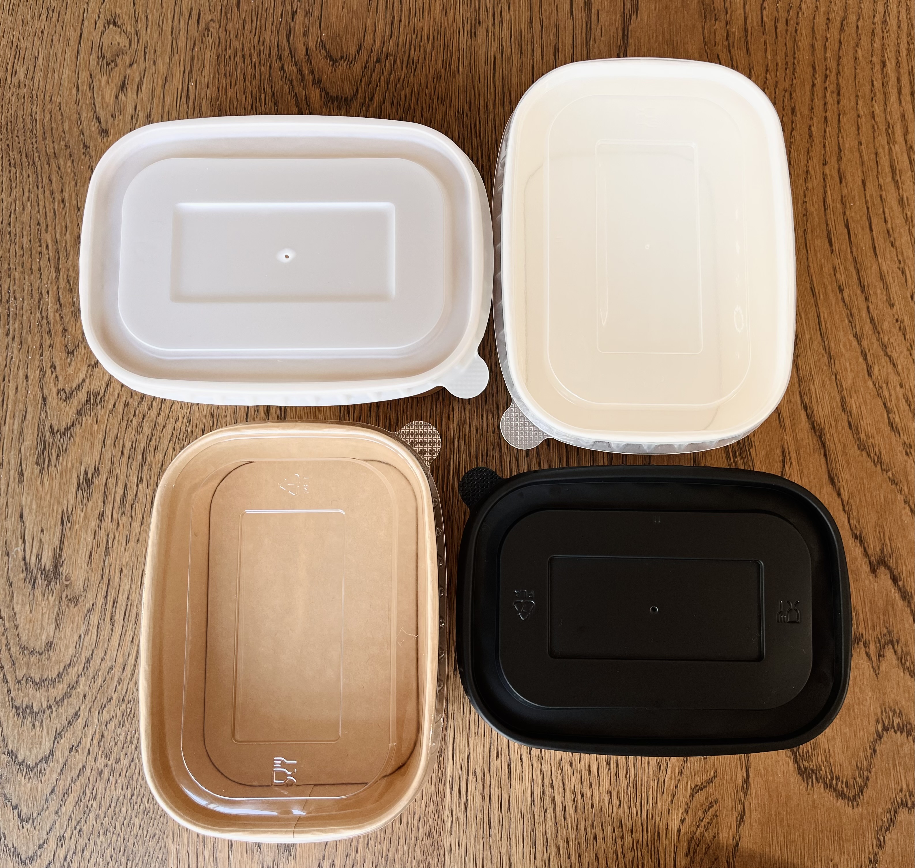 方形纸碗-纸质打包餐盒