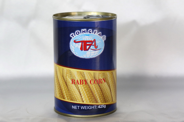 福建同發(fā)食品集團有限公司  玉米筍罐頭（鐵聽）