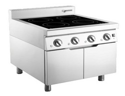 青島海力商用電器有限公司  四頭電磁煲仔爐