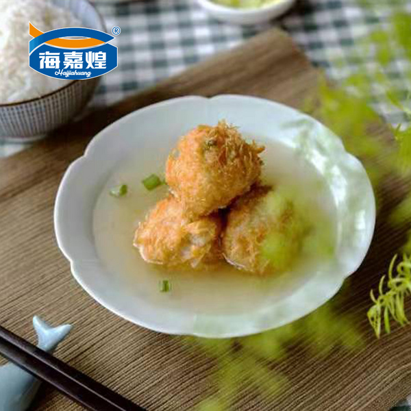 海嘉煌 干贝花枝丸500g