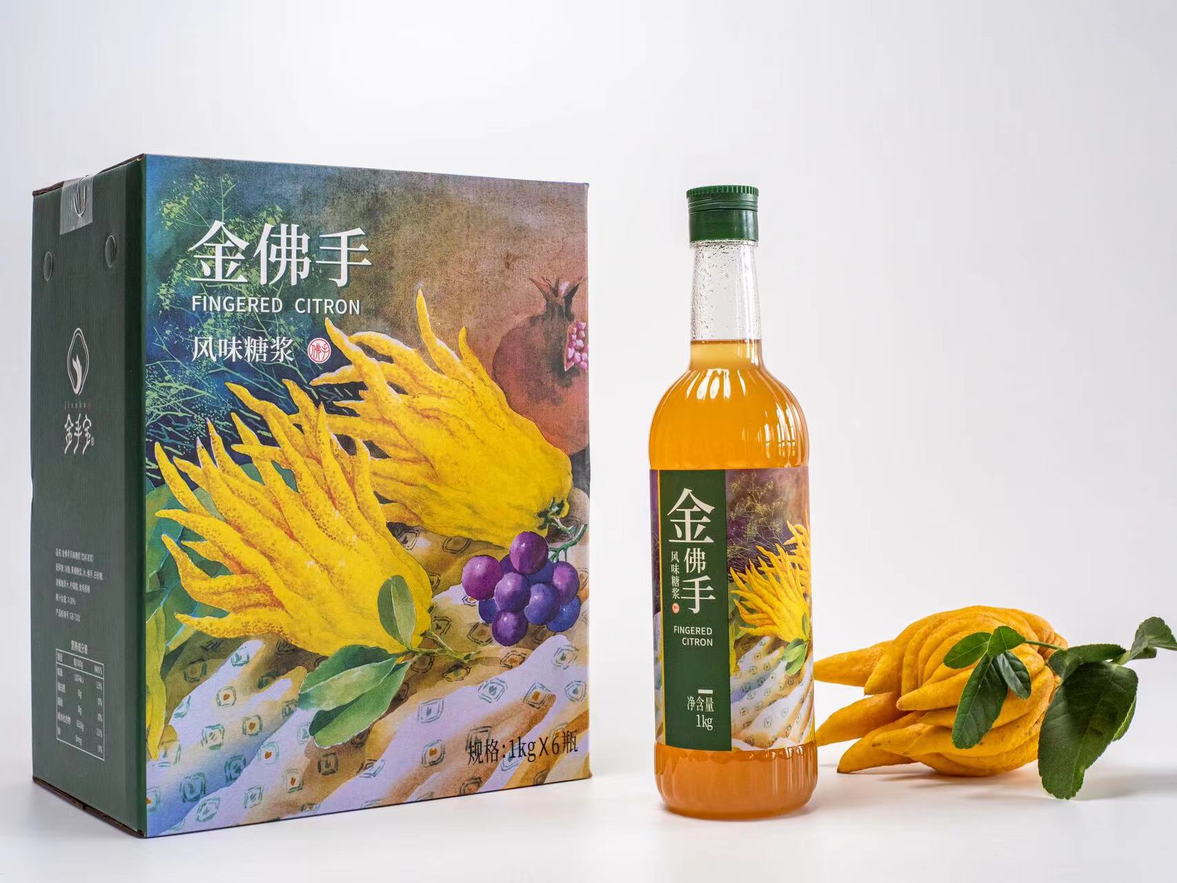 金佛手風(fēng)味糖漿