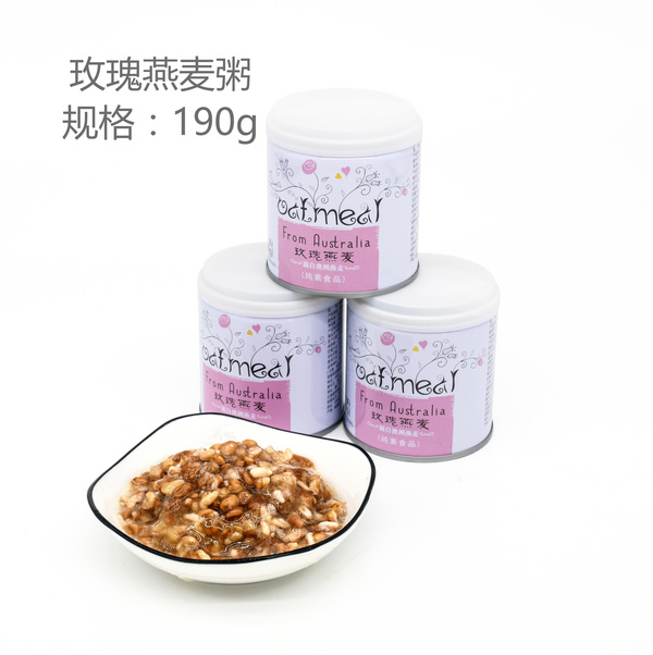 玫瑰燕麥粥