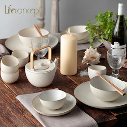 life concept潮汐系列陶瓷餐盤