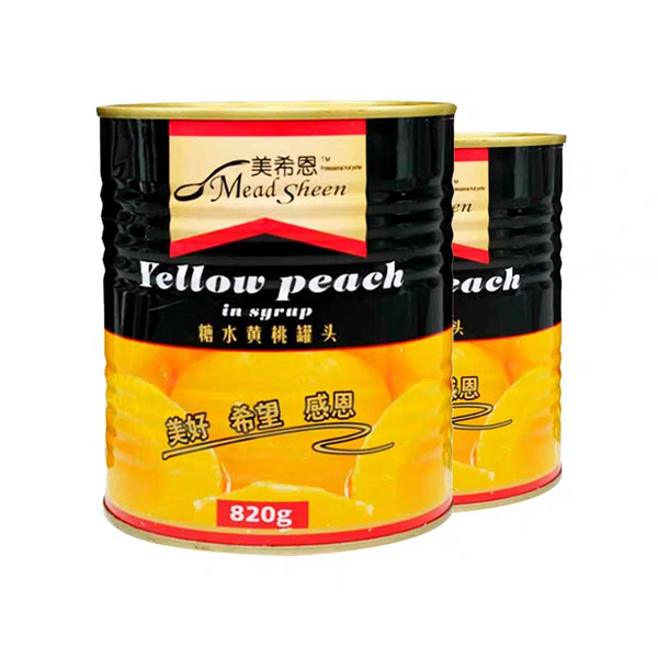 820G黄桃罐头