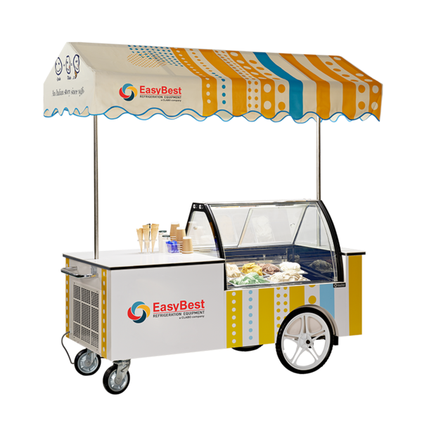 冰淇淋展示柜冰淇淋車GELATO CART 10