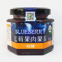 藍(lán)莓果肉果醬145g