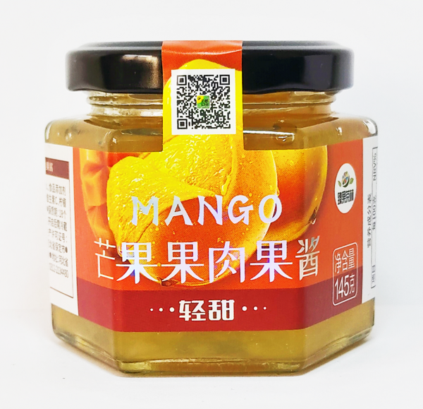 芒果果肉果醬145g