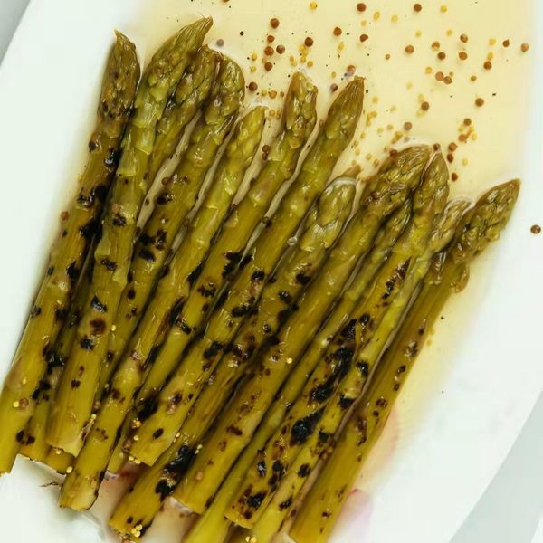 调味烤绿笋