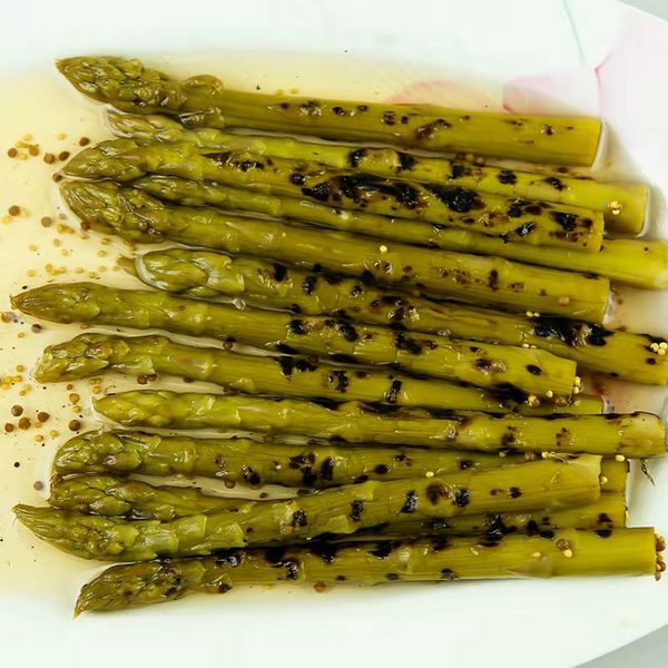 调味烤绿笋