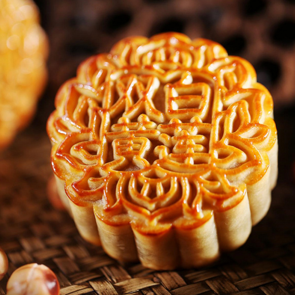 珠江饼业广式双黄白莲蓉月饼
