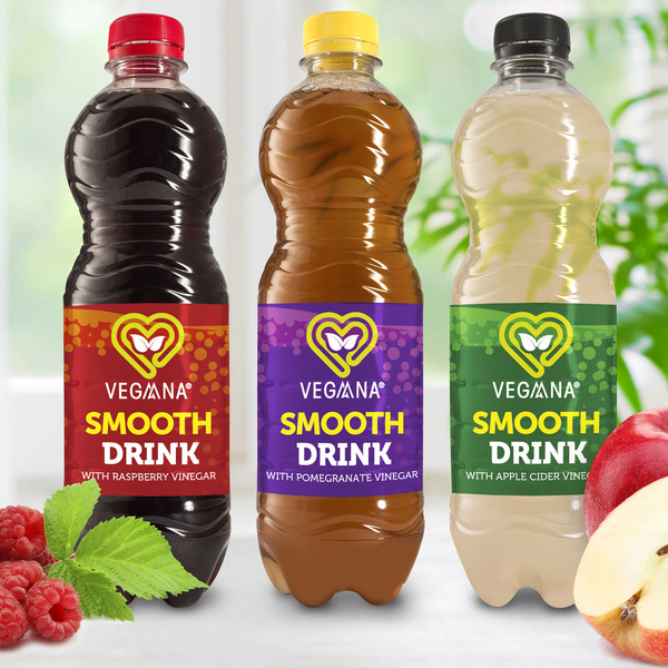 西班牙原瓶进口 冷压榨果醋碳酸饮料500ml 古法发酵未过滤无麸质带气苹果醋、石榴醋、覆盆子醋饮料  0乳糖0脂低热量