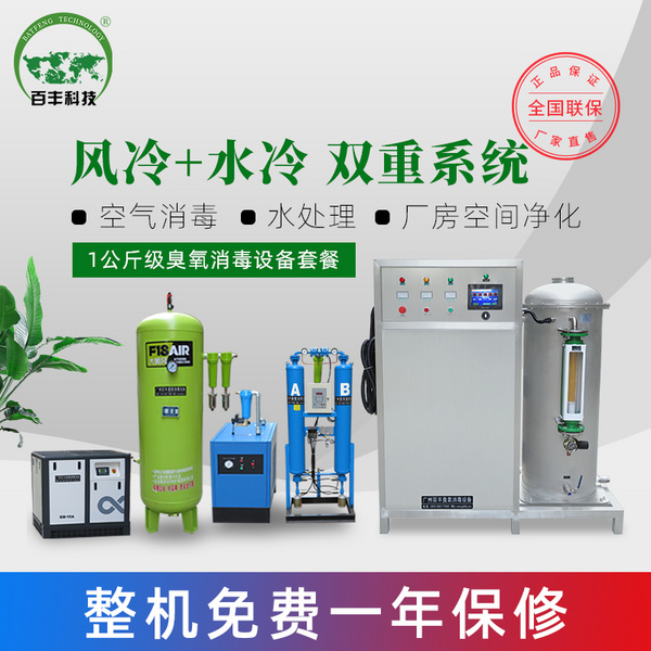 一公斤空气源水处理臭氧机