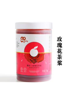 玫瑰花茶漿