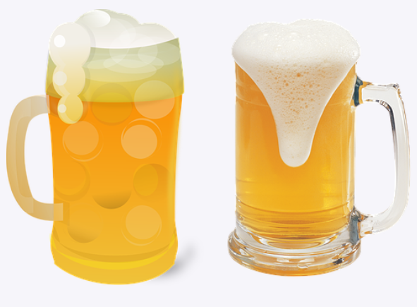 啤酒杯一般能装多少毫升的酒