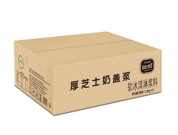 伊利索非蜜斯厚芝士奶蓋漿（新品上市）