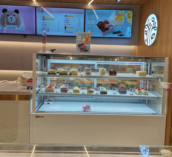 直角形展示柜 TBP1500-1L