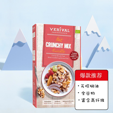 味丽爱® 水果混合松脆麦片 