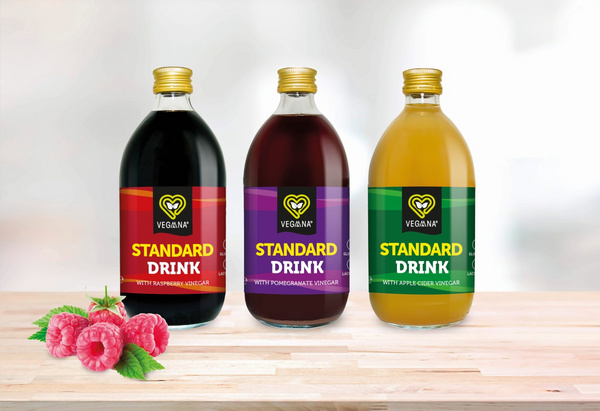 西班牙原瓶进口 冷压榨浓缩特调果醋碳醋饮料500ml 古法发酵未过滤无麸质苹果醋、石榴醋、覆盆子醋饮料  0乳糖0脂低热量