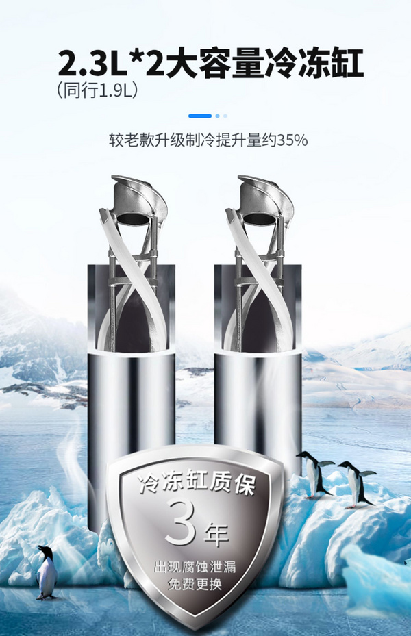 BH双系统可单缸独立操作立式雪糕机