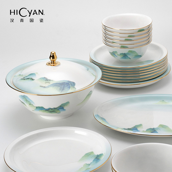 {江山如画26头盛世餐具}