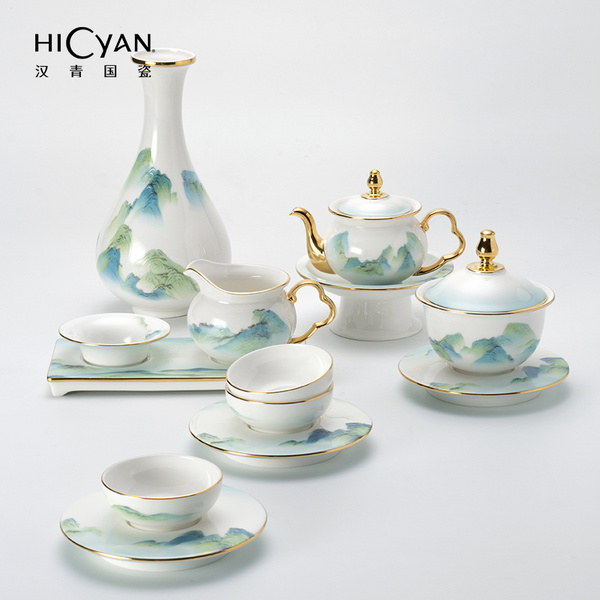 {江山如画22头盛世功夫茶具}