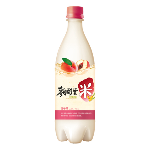 麹醇堂 水蜜桃味瑪克麗米酒