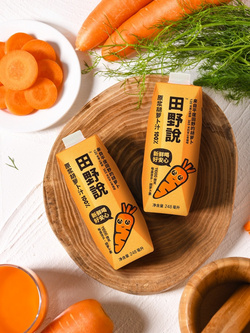 田野說 胡蘿卜汁 248ml