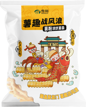 裹粉波紋薯