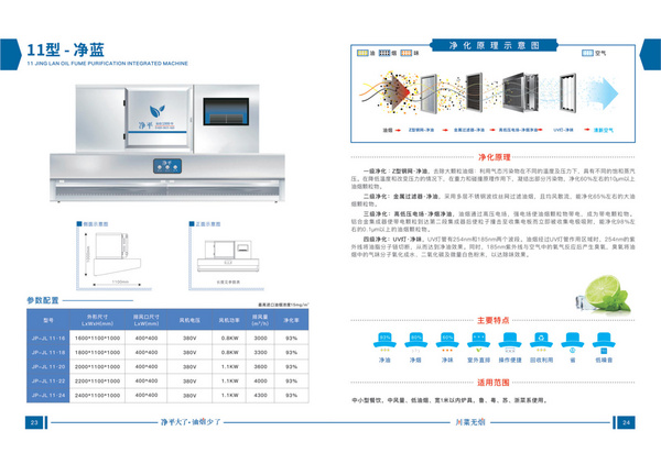 11型-净蓝油烟净化器