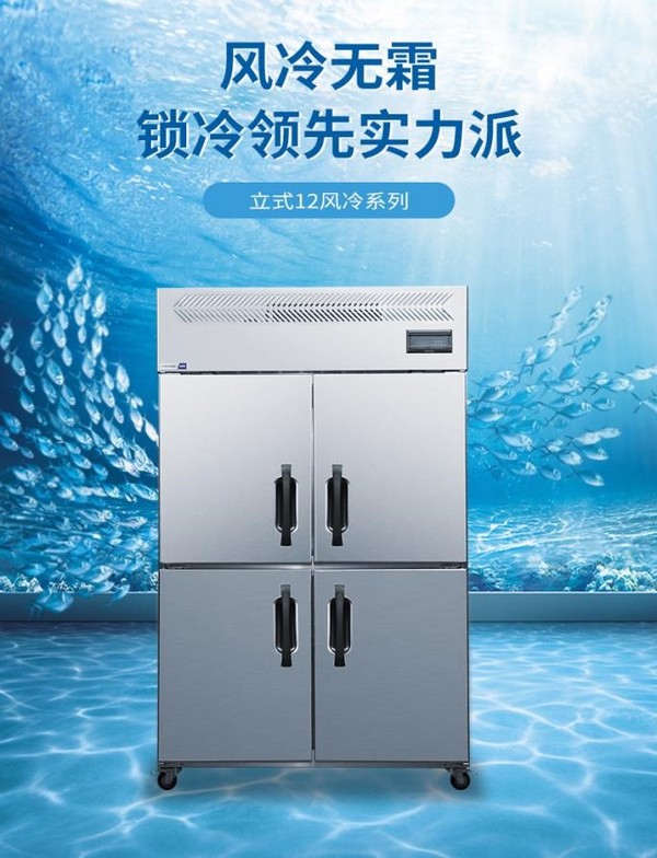 立式12风冷冰箱