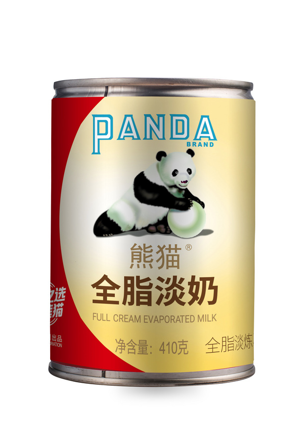 熊猫牌-全脂淡奶