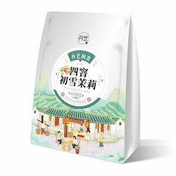 丹艺四窨初雪茉莉绿茶500g