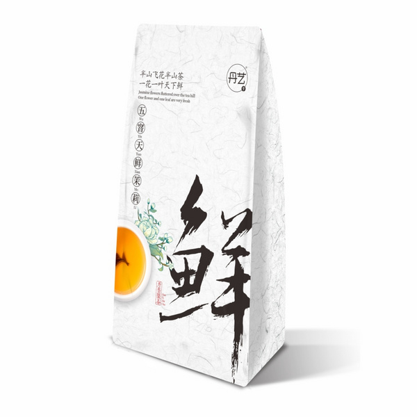 丹艺五窨天鲜茉莉绿茶500g
