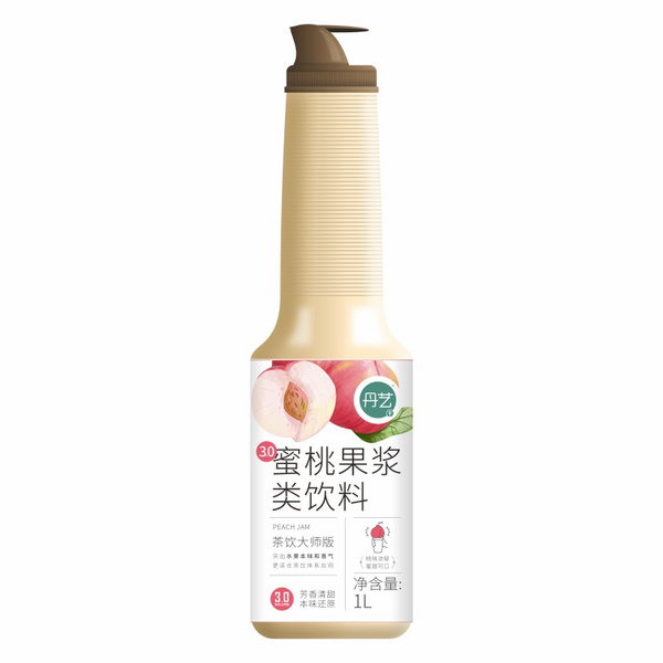 丹艺蜜桃果酱1.3kg