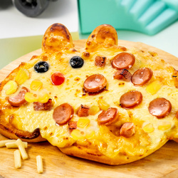 小兔吖霸火腿風(fēng)味披薩
