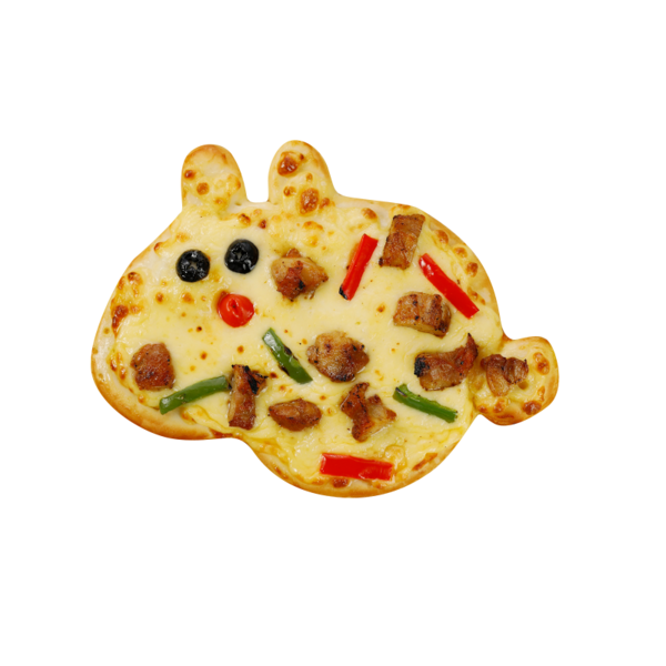 小兔吖霸鸡肉披萨
