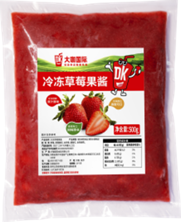 冷冻草莓果酱