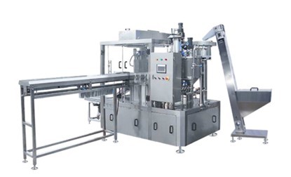 YL-（6-8）XZ间歇回转式吸嘴袋灌装旋盖机